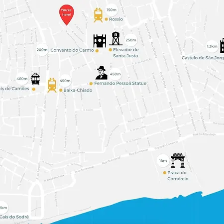 2br At Chiado Historical Heart * Lisboa