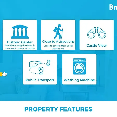 Lägenhet 2br At Chiado Historical Heart *